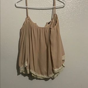 Off the shoulder tank top